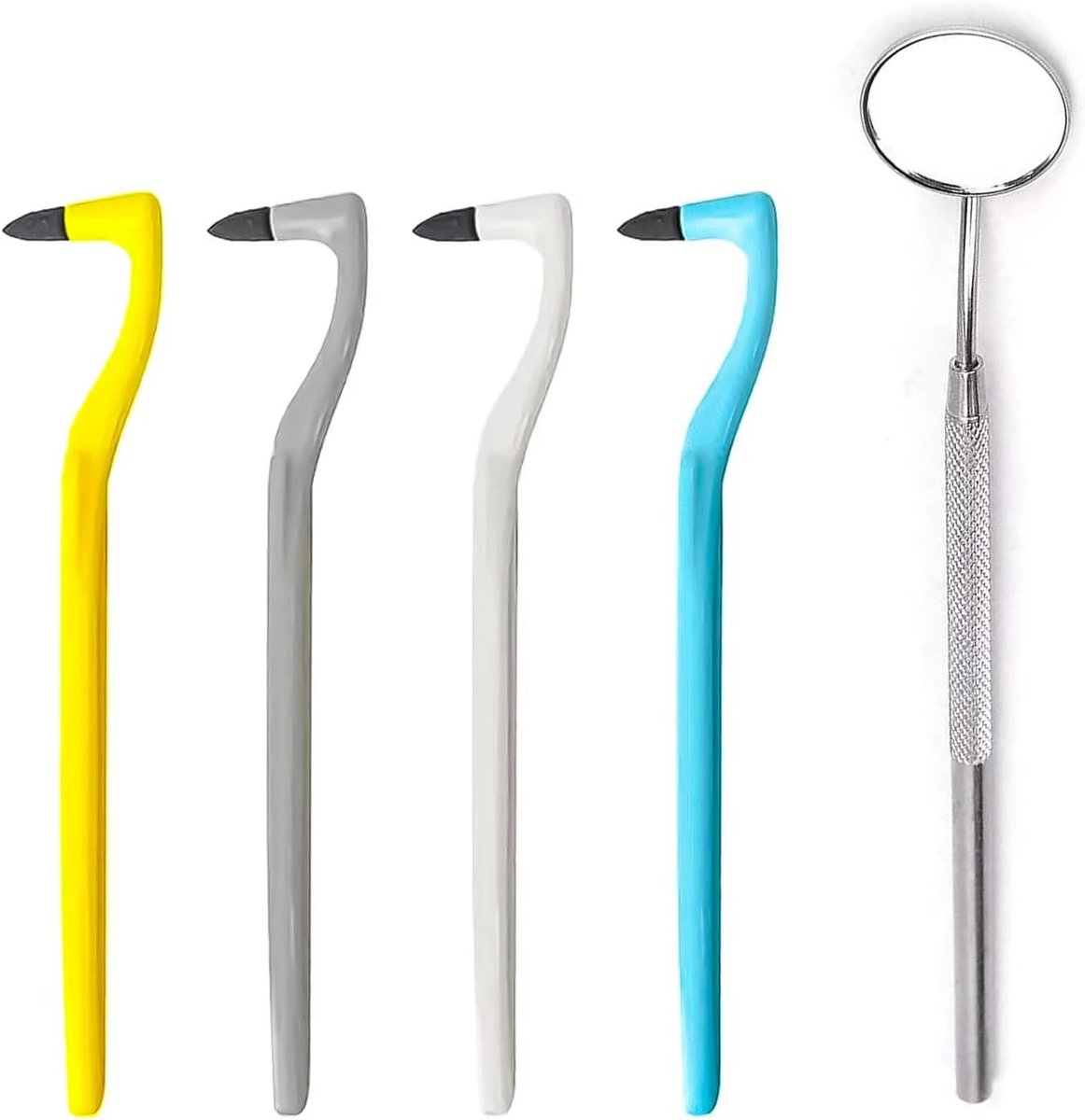 9 PCS Tandreinigingsset | Verwijder Tandplak, Tandsteen en Vlekken | Mondhygiëne Care Tool | Geschikt voor Mensen en Huisdieren