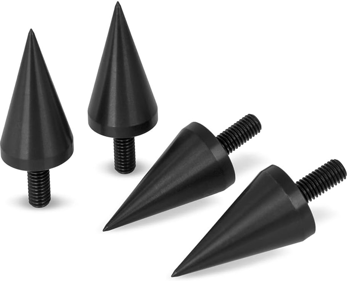 Aluminium Grote Luidspreker Spikes/Boxen Spikes M6 L-37mm - 4 stuks
