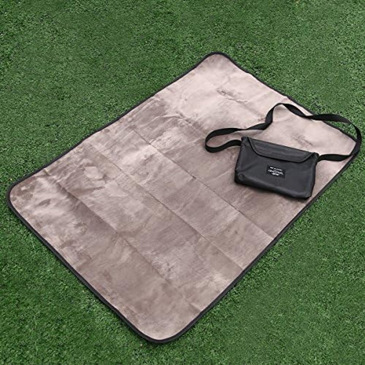 Deken voor huisdieren, waterdichte en pluche hondendeken mat met draagtas voor hond puppy's kat binnen buiten toepassingen, 100 * 70 cm (L * B)