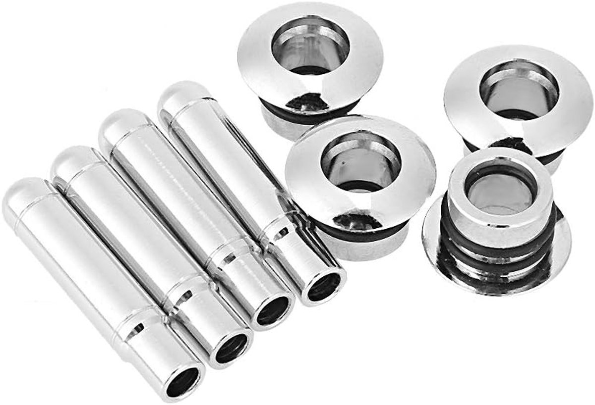Auto deurslot pinnen cover, aluminium auto deurslot knop decoratie geschikt voor Malibu galvaniseren