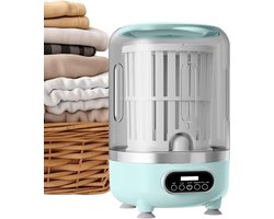 KZQ Draagbare Mini Wasmachine - Compacte Was- en Droogcombinatie - Geschikt voor ondergoed, sokken en babykleding - Lichtgewicht en draagbaar - Ideaal voor op reis, kamperen, hotels, studentenkamers en thuisgebruik - Inhoud: 3 liter - Groen