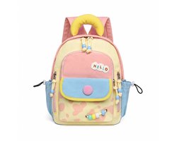 Kinder Rugzak – Kleuterrugzak – Waterafstotende Schooltas – Lichtgewicht – Voor School, Kinderopvang & Uitstapjes – Voor Jongens & Meisjes – Donkerroze – 23 × 11 × 30 cm – 1 Stuk