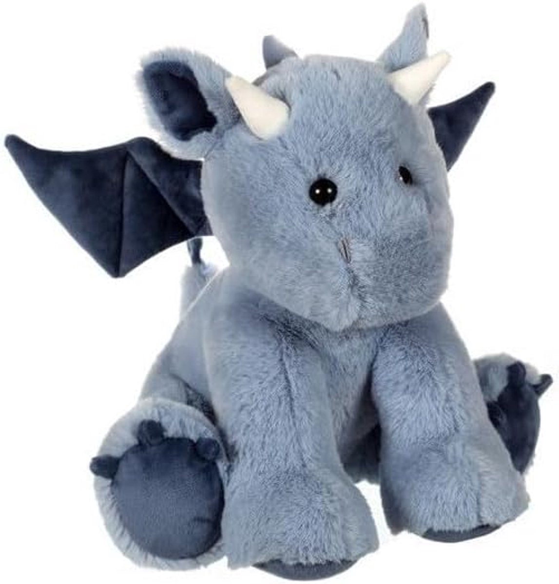 - Gispy-Dragon Floppy 30 cm blauw pluche voor kinderen, in 3 kleuren - 071536, 071536