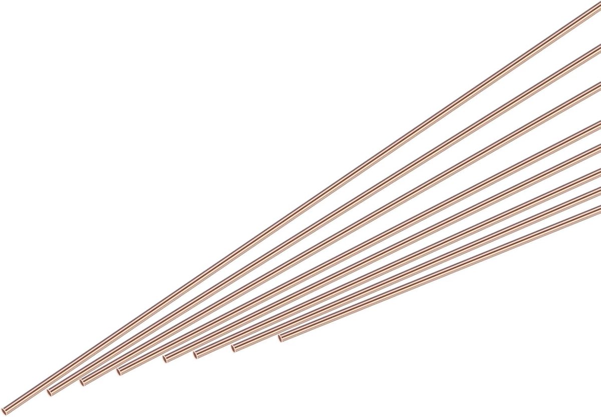 Soldeerstaven, fosfor-koperen soldeerstaven, soldeerstaaf voor lage temperatuur, 1,5 x 24 cm voor koperreparatie, HVAC-koelkast