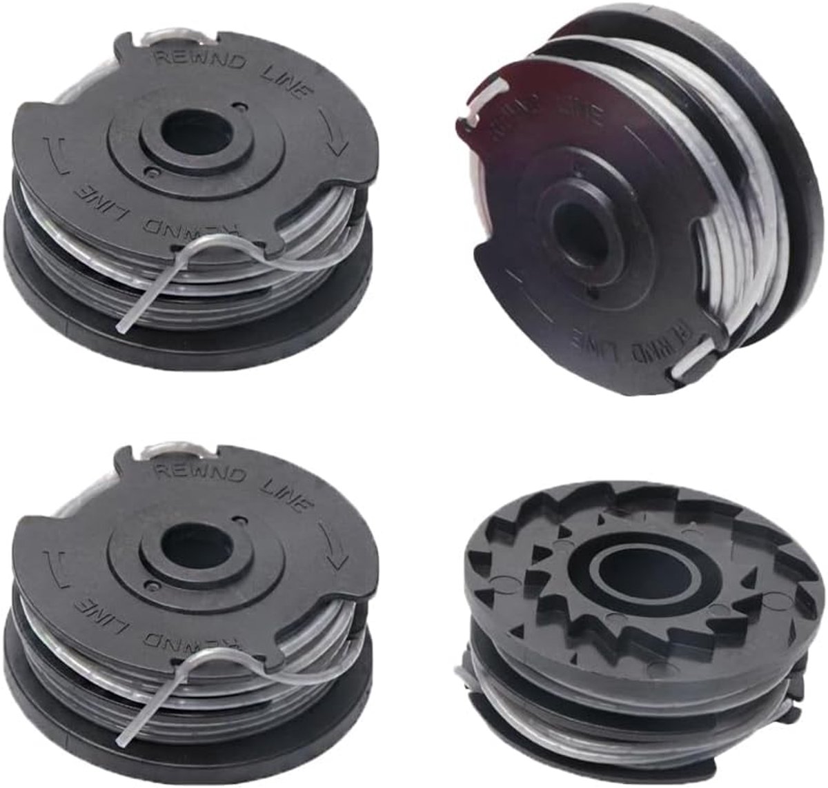 reservespoel voor grastrimmer, draadspoel compatibel met Bosch Advancedgrasscut 36, Art 36-36 LI, ART24/24+, Art 27/27+, Art 30/30+.