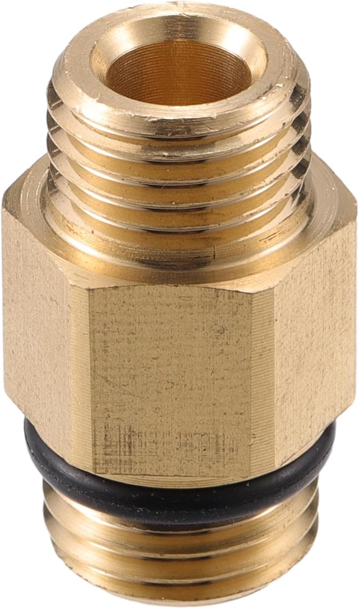 Connector, G1/4" Naar M14X1.5 Mannelijke Adapter Messing Schroef Slang Connector Universeel Voor Hogedrukreiniger Snelkoppeling Messing Koperkleur