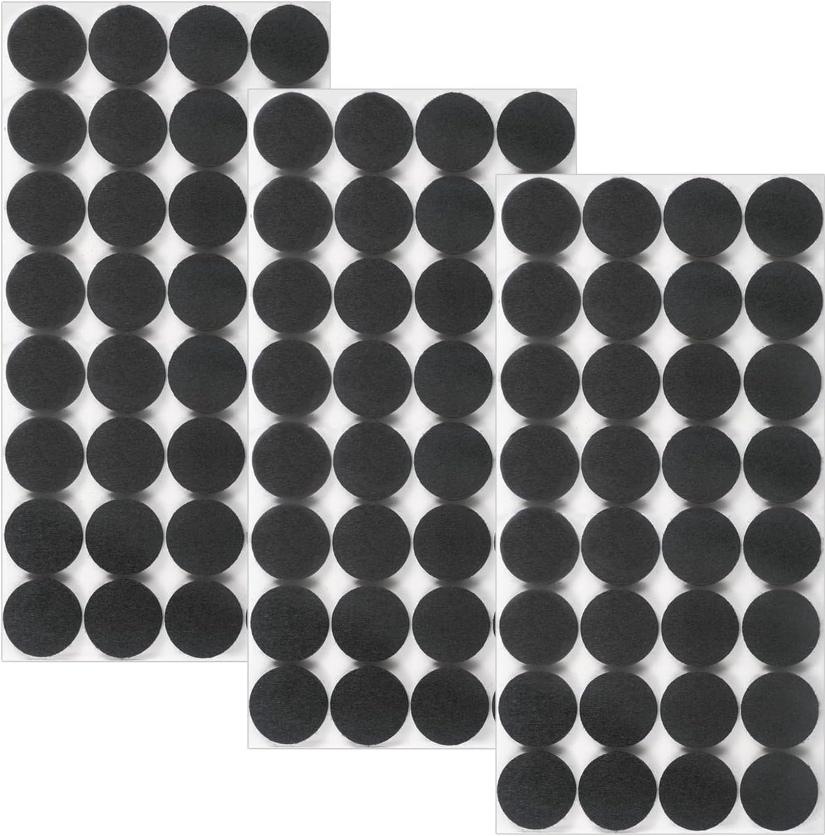 96 stuks zelfklevende viltglijders 20mm, viltonderzetters voor stoelen, meubelglijders 5mm dik voor meubelpoten, stoelpoten, ter bescherming van hardhouten vloeren