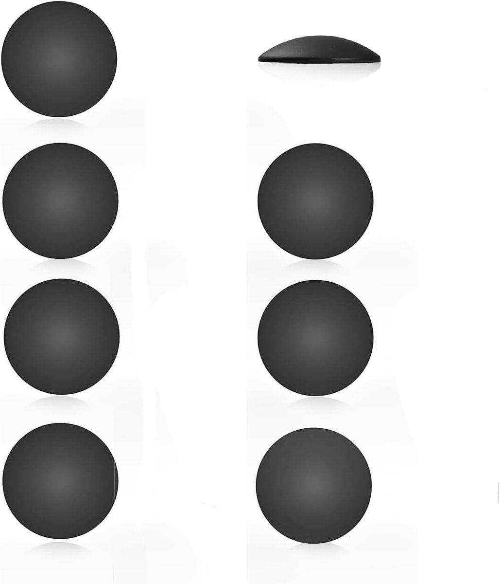 8 stuks laptop rubberen voetjes (1,8 cm diameter), antislip vervangende onderkant voeten voor MacBook Pro/Air Case, inclusief 2 oppervlakte doekjes