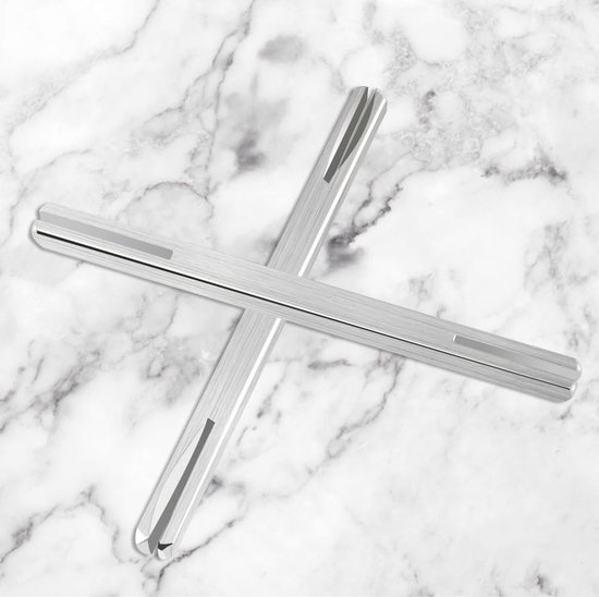 2 Stuks Deurgreep Met Vierkante Stift 8 mm x 110 mm, Verzinkte Stalen Spilstang, Deurbeslag, Bevestigingsstift, Massief Staal — afbeelding 5