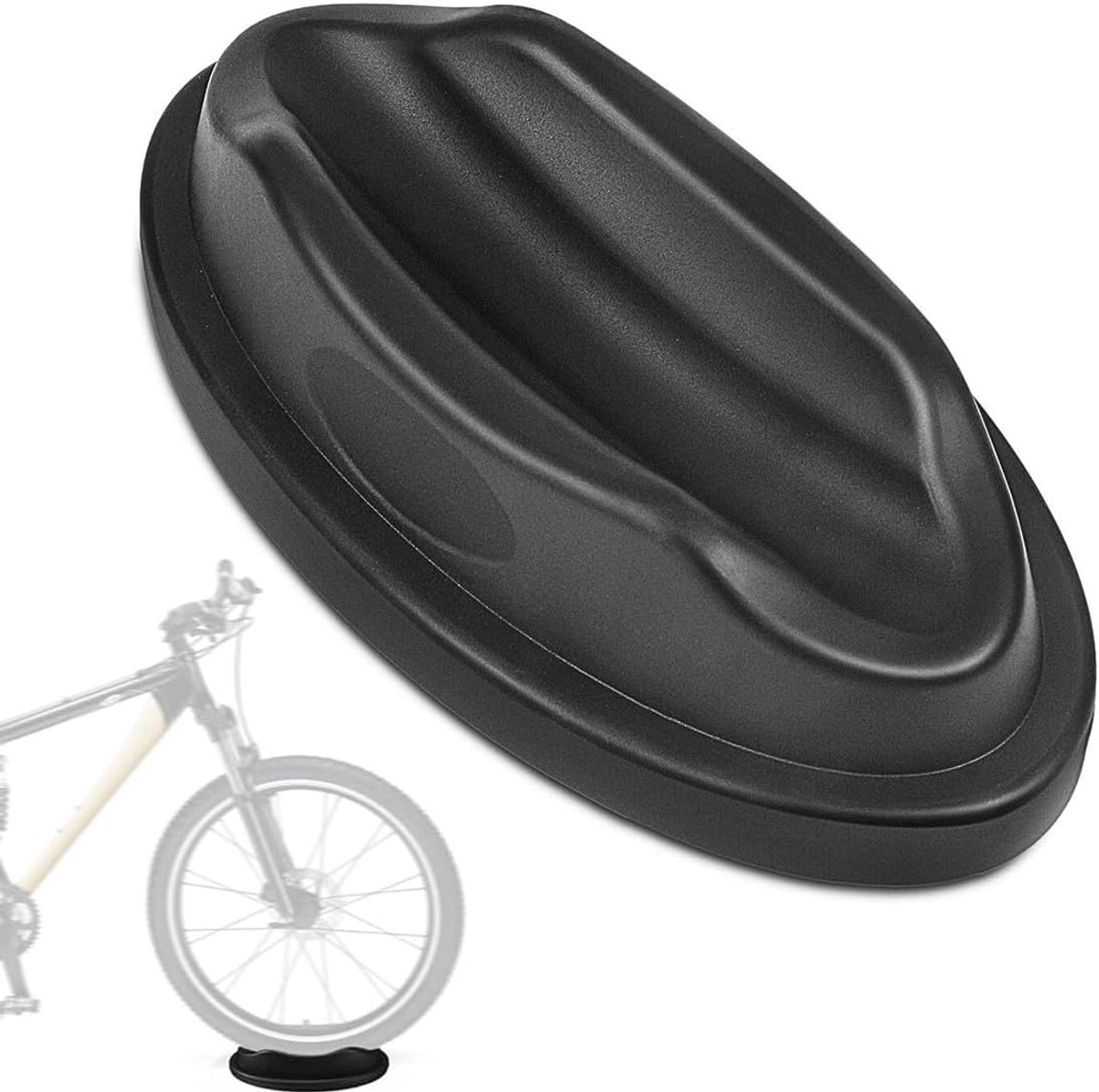 Fietswielen, wielwielen, fietswielen, voorwielhouder, stabilisatorslot voor indoortraining en wielen, universele accessoires, zwart