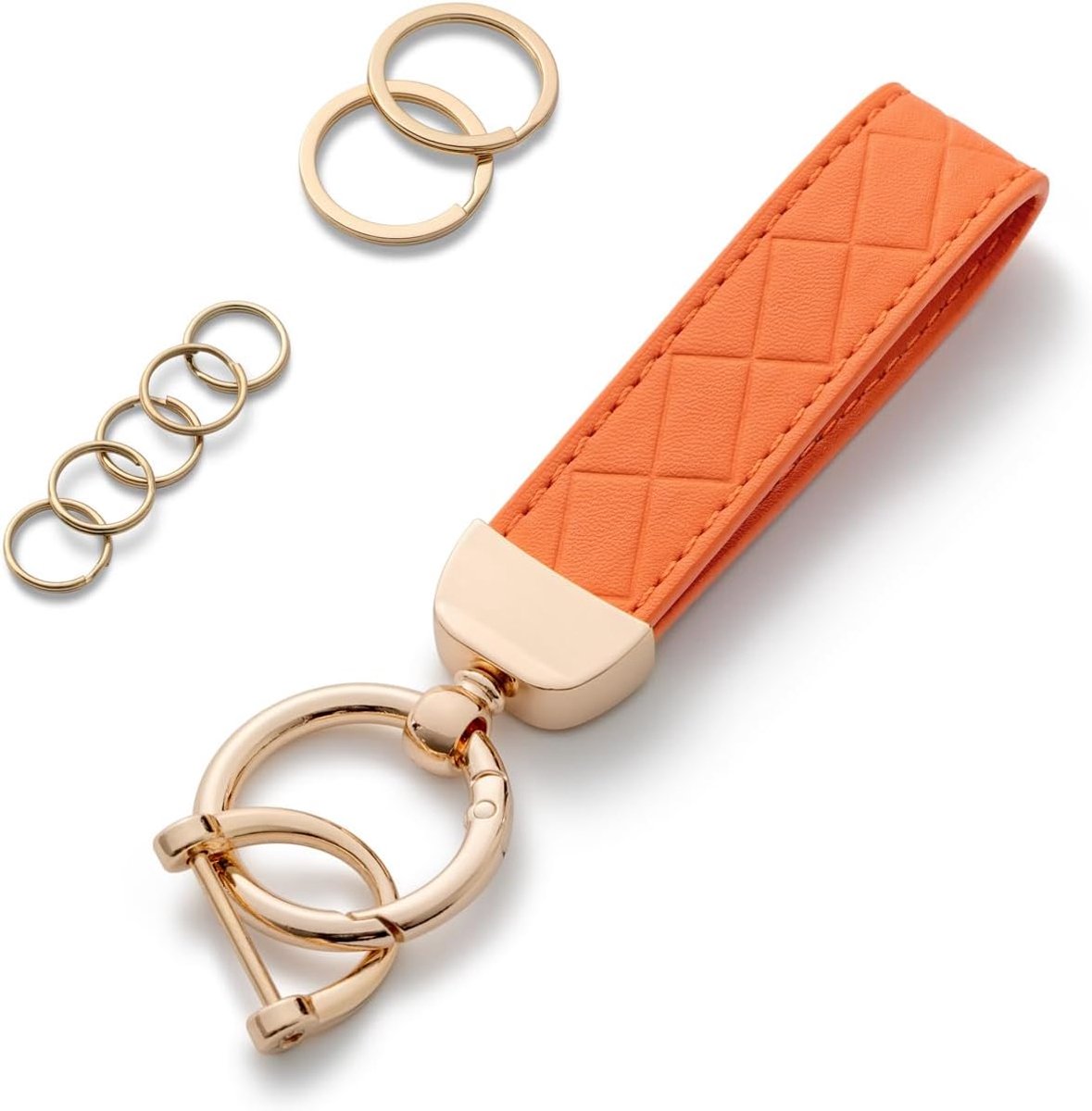 Dames Auto Sleutelhanger Lederen Auto Sleutelhanger