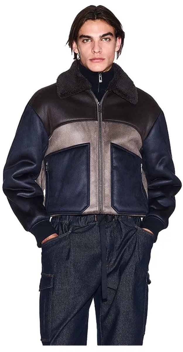 Armani Exchange Xm003323_af28562 Jas Blauw S Man