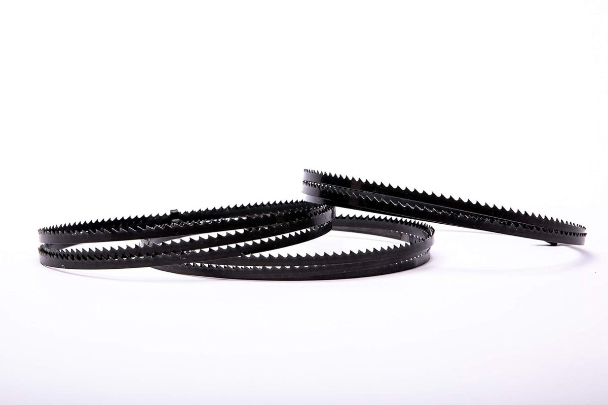 Set van 3 Encut hoogwaardig bandzaagblad, 2320 x 13 x 0,65 mm, 4 ZpZ gereedschapsstaal, houtzaagband voor Einhell TC-SB 305 U