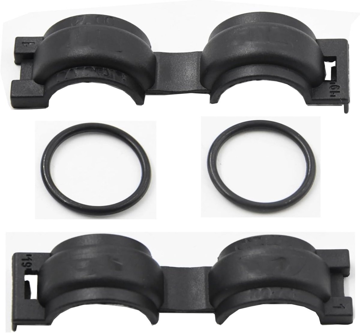 Afdichtingen en klemmen voor de leiding van de verwarmingsmatrix interne klem voor verwarming en airco Compatibel Met Ford C Max Focus Mk2 3 Kuga Mk1