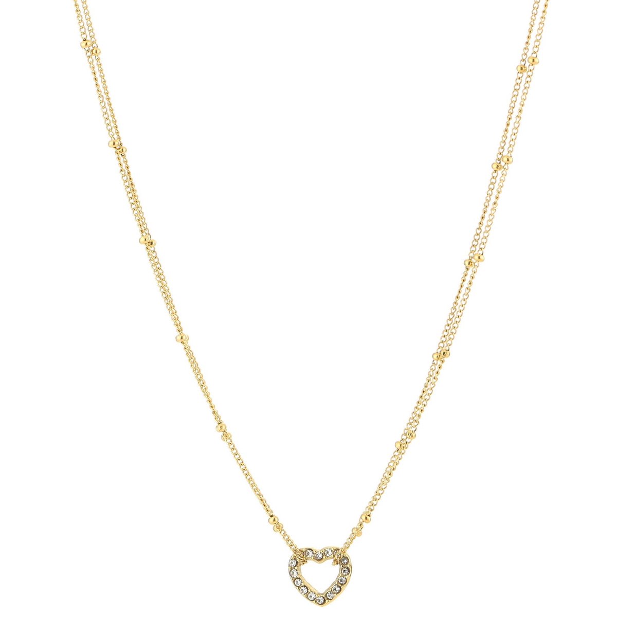 Michelle Bijou Ketting Hartje goud
