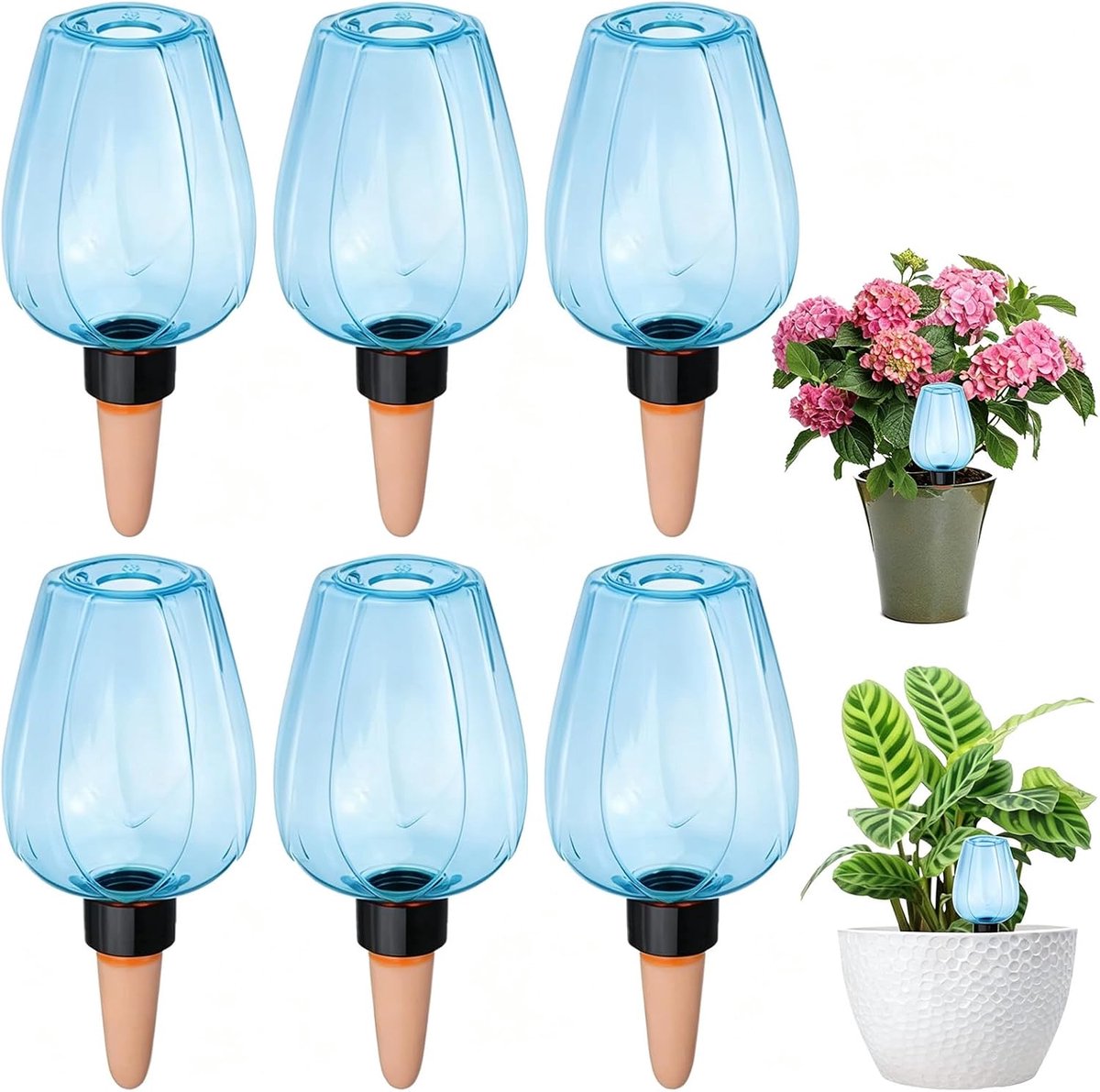 Bewateringsballen voor Planten - 350 ml - Automatische Bewatering - Ideaal voor Drukke Plantliefhebbers - SnelShoppen