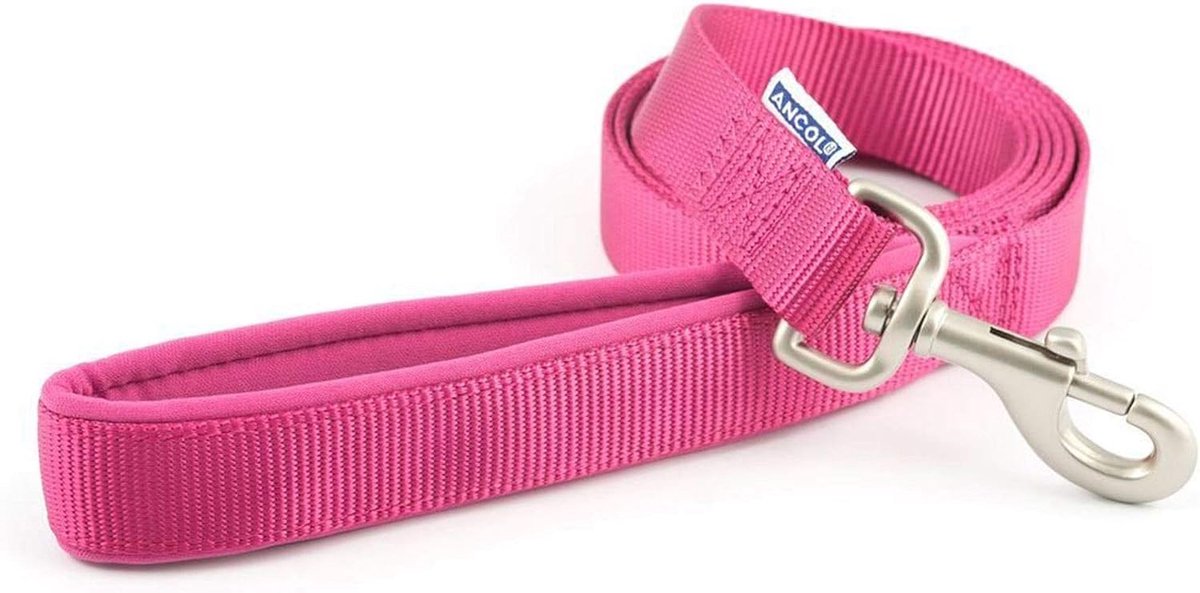 Hondenriem nylon - stevig - kleurrijk - ideaal voor sterke rassen - SnelShoppen