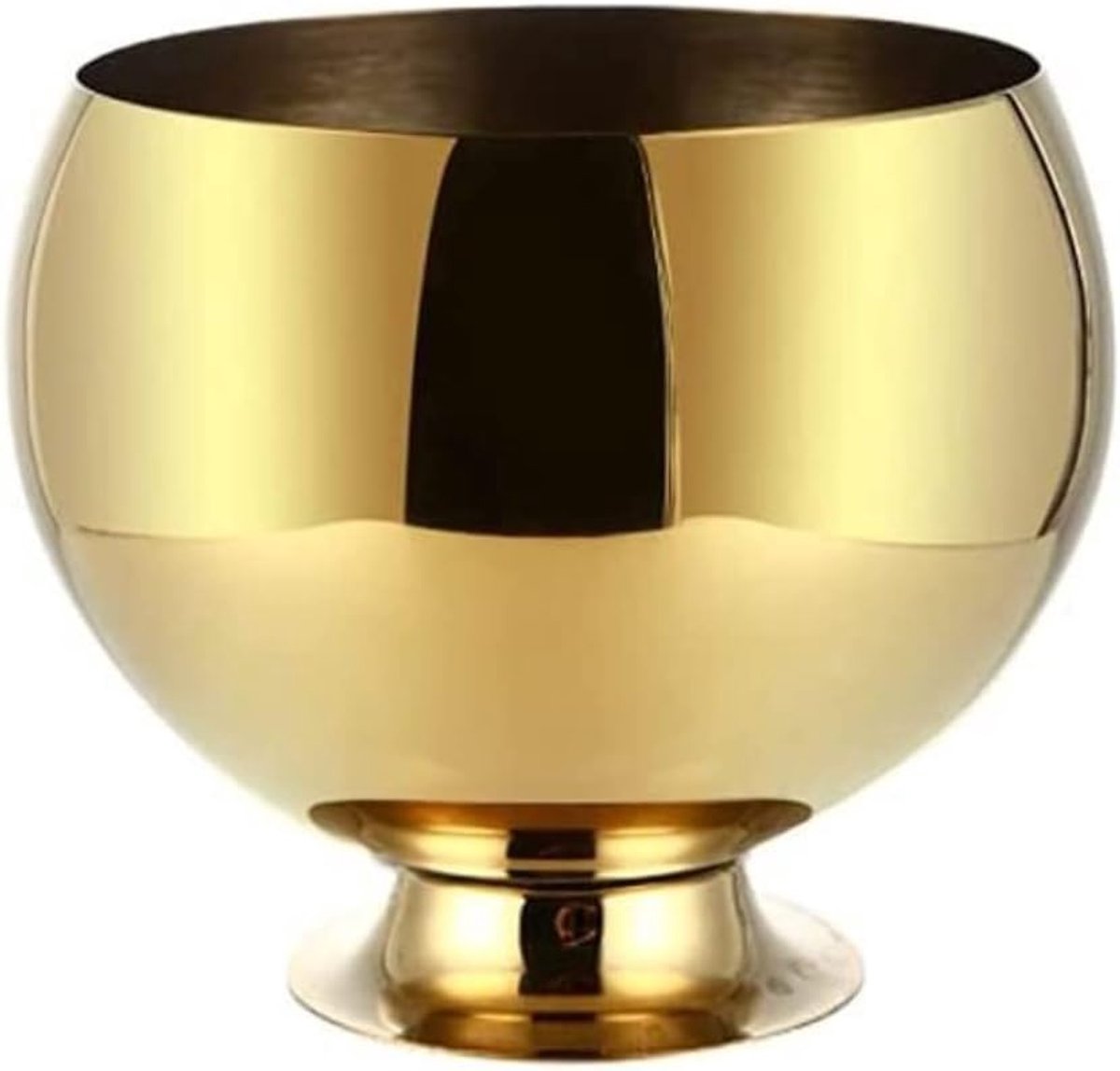 Ijsemmer Champagne Ijsemmer Bar Rvs Ijsemmer Creatieve Bieremmer Handige Draagbare Ijsemmer Champagnekoeler Ijsblokjeskoeler(Gold,2L)