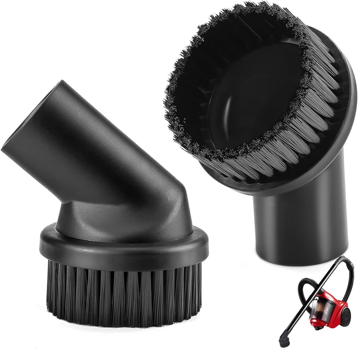 2 Stuks Stofzuiger Stofborstel,Premium Stofzuigerborstel voor Universele Stofzuiger Meubels Accessoires Stofzuigers 35 mm