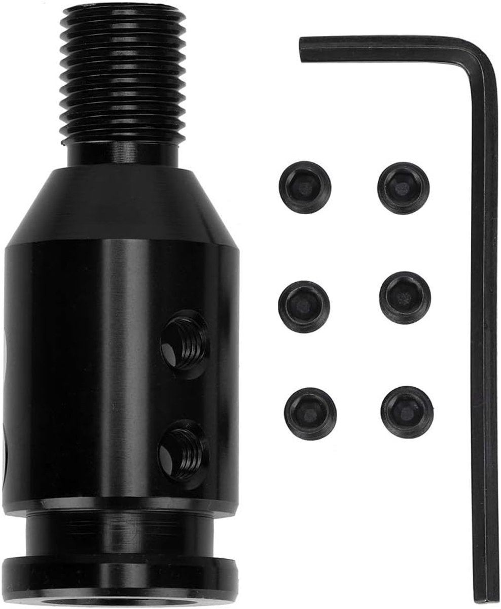 schakelknop-adapter voor niet-schroefdraad schakelhendel 12 x 1,25, auto-schakelknop-adapter voor niet-schroefdraad schakelhendel