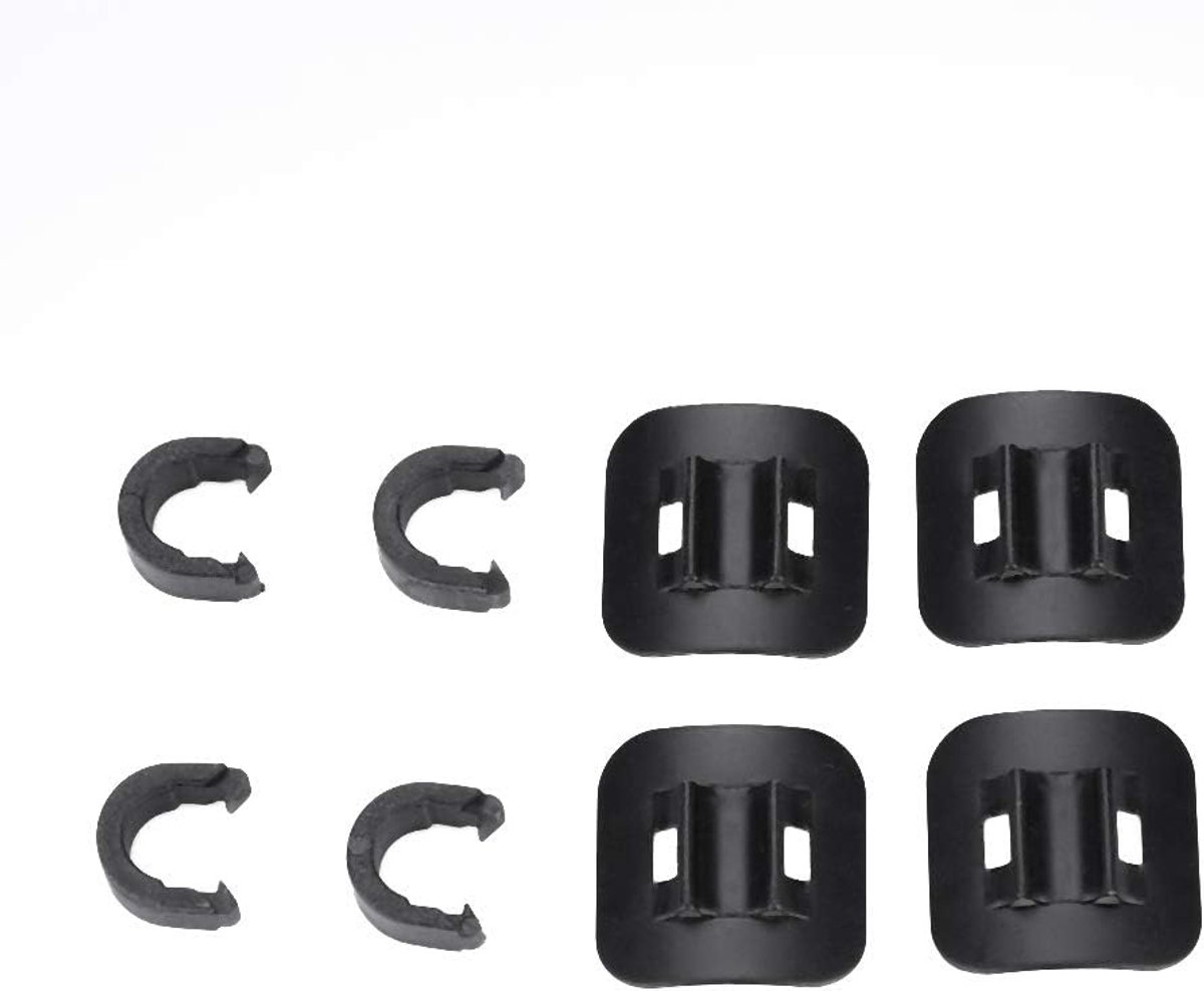 Kabel Gesp, Kabel Guide 4 stks Mountainbike Remkabel Buis Gids Shifter Adapter ycle Frame C Gesp Roterende S Haak Clips Vervanging voor Road Mountainbike Guide