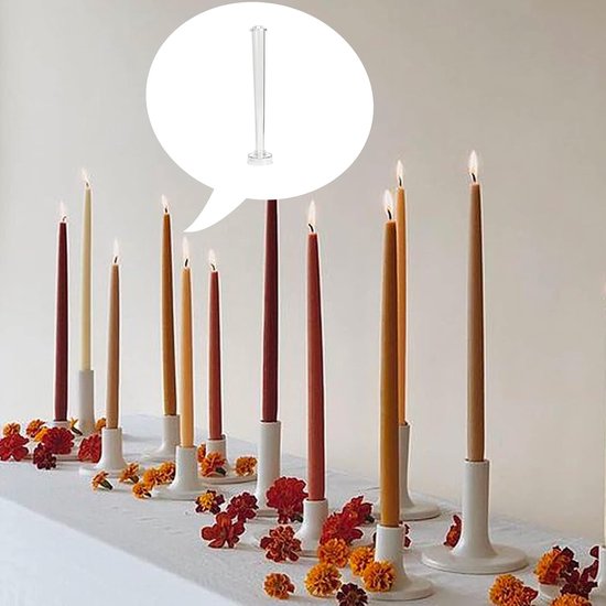 Kaarsvorm - Kaarsvormen Om Te Gieten, Staaf, 3D Doe-Het-Zelf Voor Bruiloft, Diner, Feest, Kaarsen Maken (1 — afbeelding 4