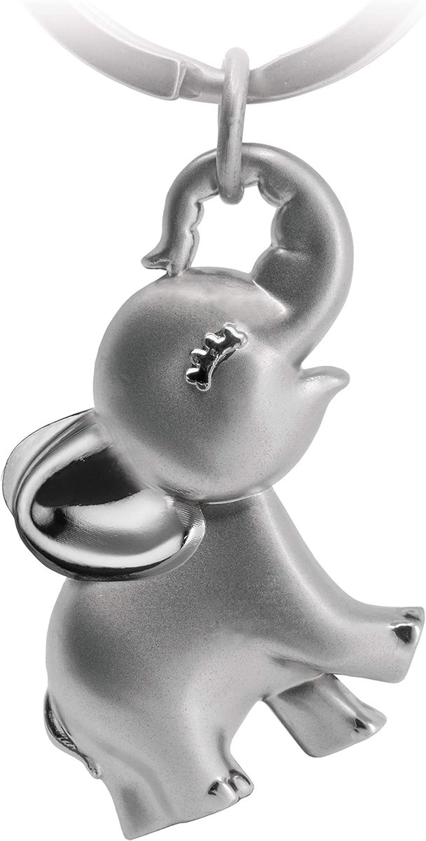 Olifant sleutelhanger Jumbo - schattige olifant-geluksbrenger voor dames - olifantenhanger voor beste vriendin - sleutelhanger olifantencadeau voor olifantenliefhebbers
