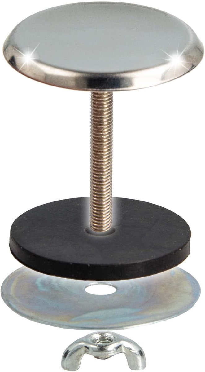 tecuro Kraangatstop ringhouder dekrozet Ø 42 mm Niro gepolijst