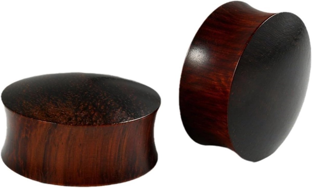pluggen voor oren, uniseks oormeters gepolijst koepelvormig, lichaamspiercing, sieraden oorbelmeters voor mannen, 2 stuks