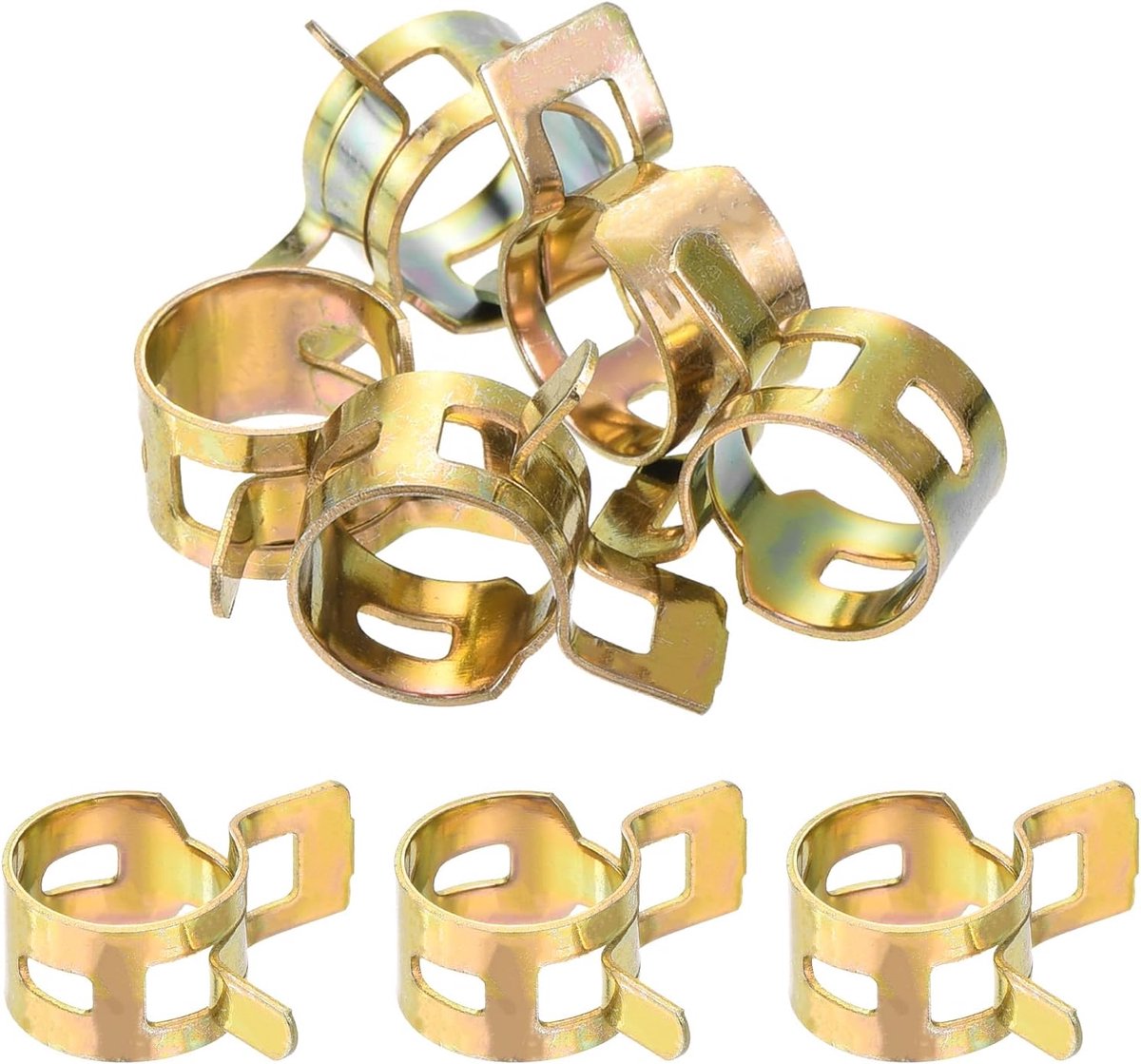Id 11 mm 7/16 inch brandstofslangklemmen, lagedruk-luchtslangklemmen, vacuüm-slangklemmen, 5 stuks