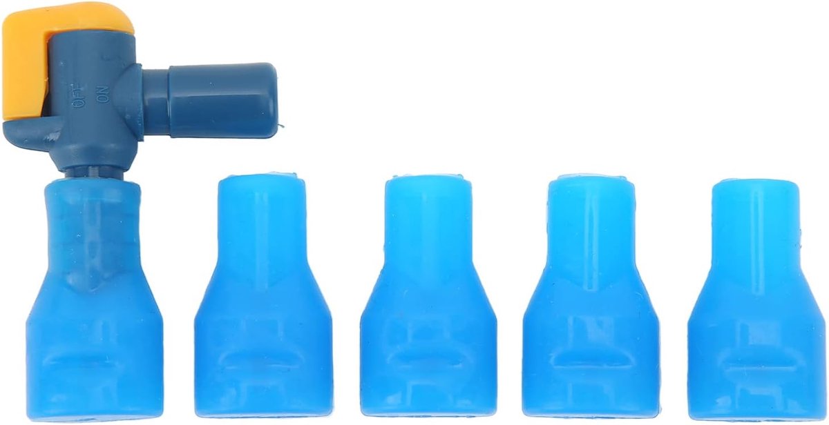 Siliconen Bijtklep Vervanging Mondstuk Gebogen Afsluiting, Hydratatie Pakket Waterrugzak