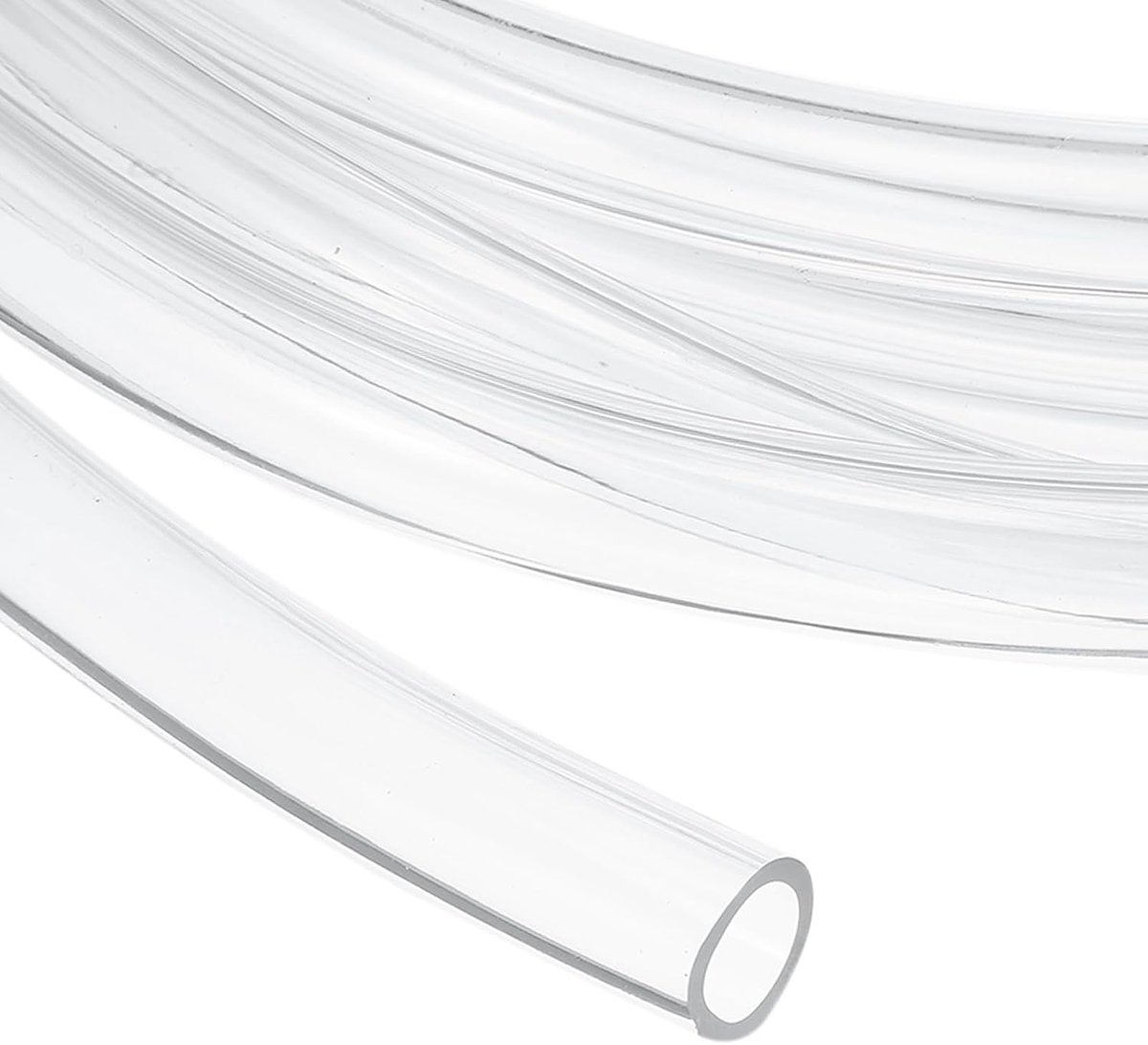 Transparante pvc-slang, 11 mm binnendiameter x 13 mm buitendiameter, 4,5 m lichte vinylslang, transparante flexibele kunststof waterslang voor luchtoverdracht