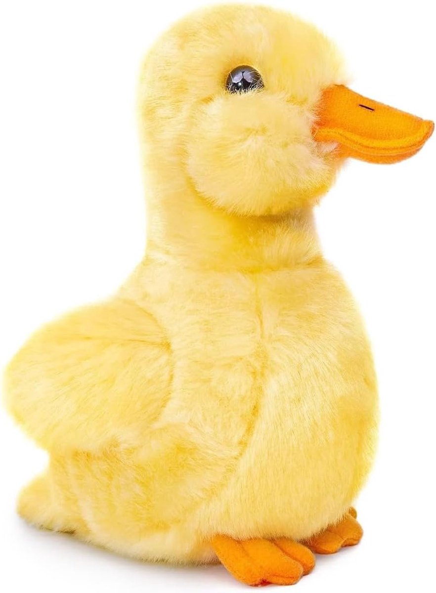 eend pluche 17 cm kleine schattige knuffel boerderij speelgoed realistisch knuffeldier wilde simulatie superzachte slaapkamer huisdecoratie speeltijd verjaardagscadeau