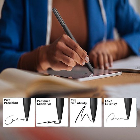6 reservepunten compatibel met Remarkable Paper Pro pennen en reservepunten, compatibel met Remarkable Marker Plus-zwart — afbeelding 3