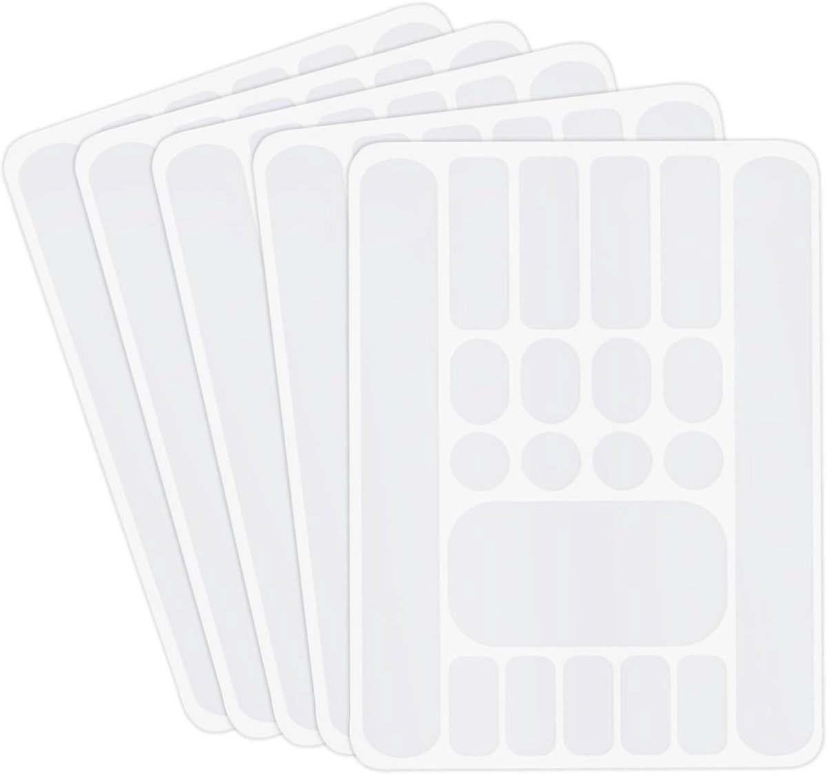 5 stuks fietsframebescherming, transparant, fietsbeschermfolie, framebeschermingsfolie, carbon sticker, fietsbescherming, lakschade voor mountainbike en fiets