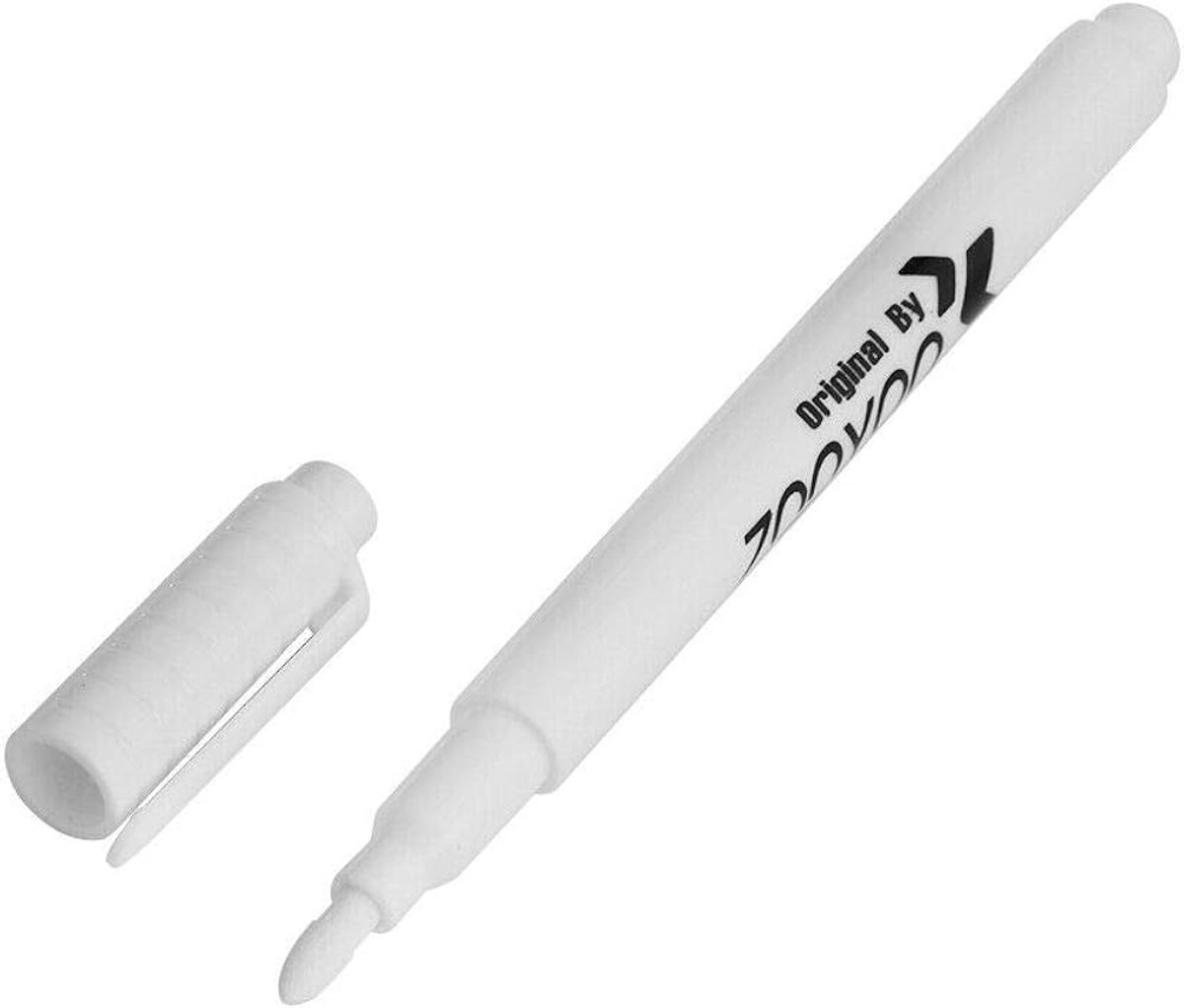 Krijtstift - Krijtbord stift - Raamstift - Glas stiften - Vloeibare krijt stift - Verfstift - Spiegel stiften - Chalk marker - Liquid chalk pen - Schoolbord - 1 stuk - Wit - Jonyx