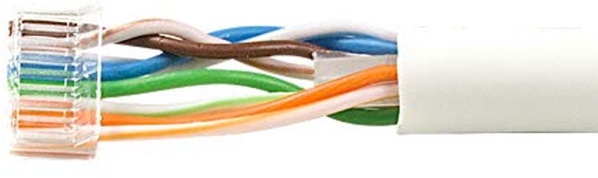 Set van 20 RJ45-stekkers, CAT 6 / CAT 5e, grijs, metaal, afgeschermd, met inrijghulp en knikbescherming, crimpstekker, Gigabit Ethernet-netwerkstekker, cat6