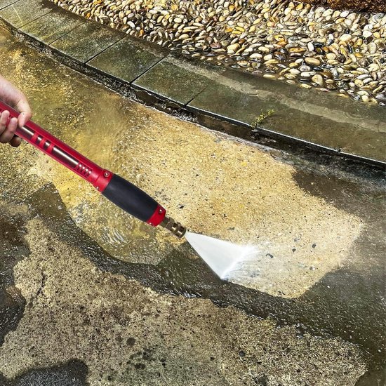 Hogedrukreiniger, pistool, met 5 kleuren spuitmonden en staafverlenging, voor autowassen, ramen en tuin, hogedrukpistool — afbeelding 2