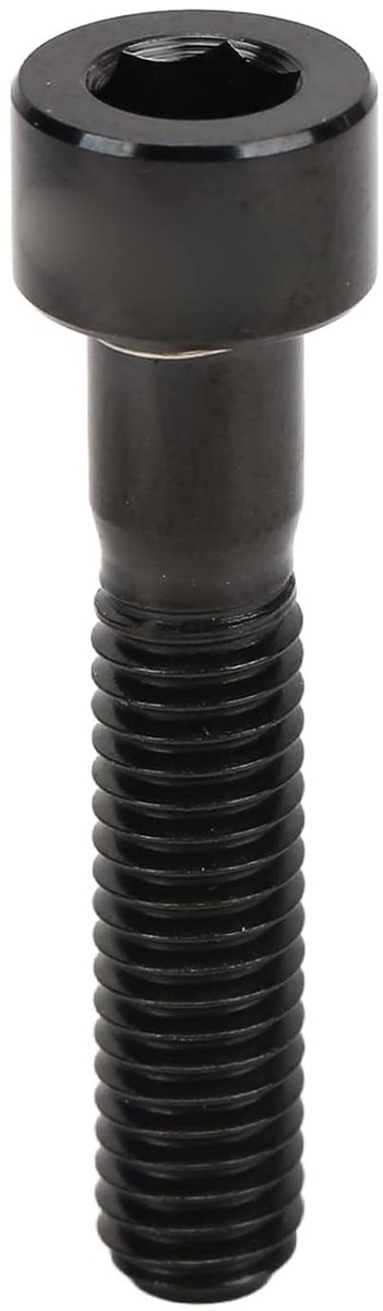 Headset Stuurpen Top Cap Bevestigingsbout M6x30mm Kolomkop Stuurpen Bout Schroef Legering voor Fietsreparatie (Zwart)