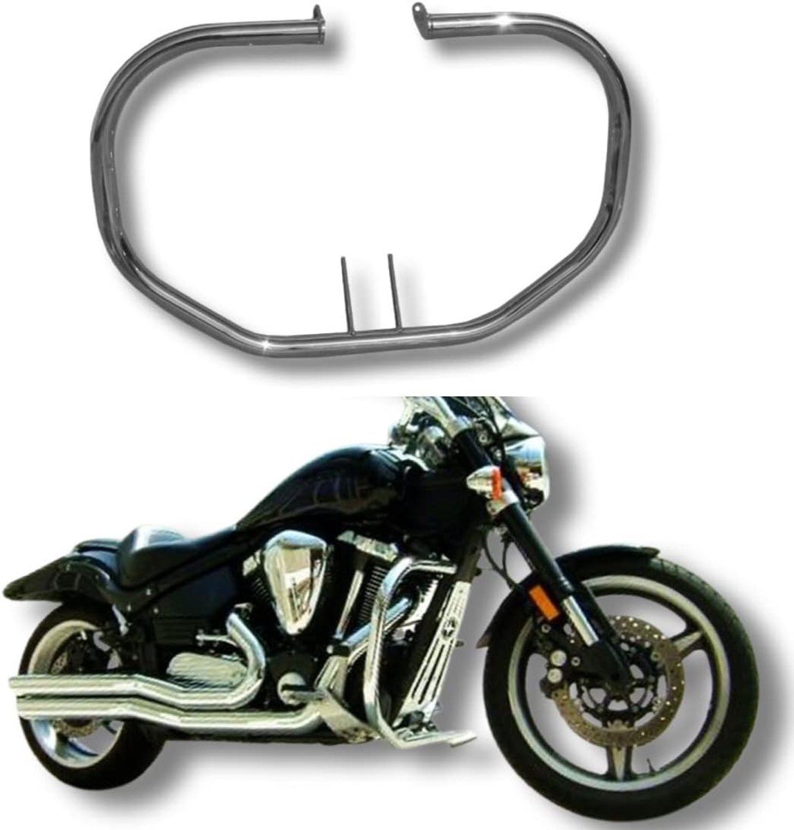 UK CLASSIC Motor bar snelweg crash bar protector guard XV1700 XV 1700 WARRIOR Motor Klassieke Snelweg Crash bar Protector Motor Bar Guard