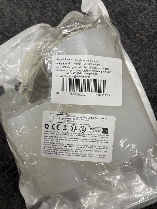 siliconen 3D kaars siliconenvorm kaarsgietvormen spiraal gietvorm kaarsen DIY kaarsvormen voor het gieten van zeep geurkaars handwerk 2 stuks — afbeelding 5