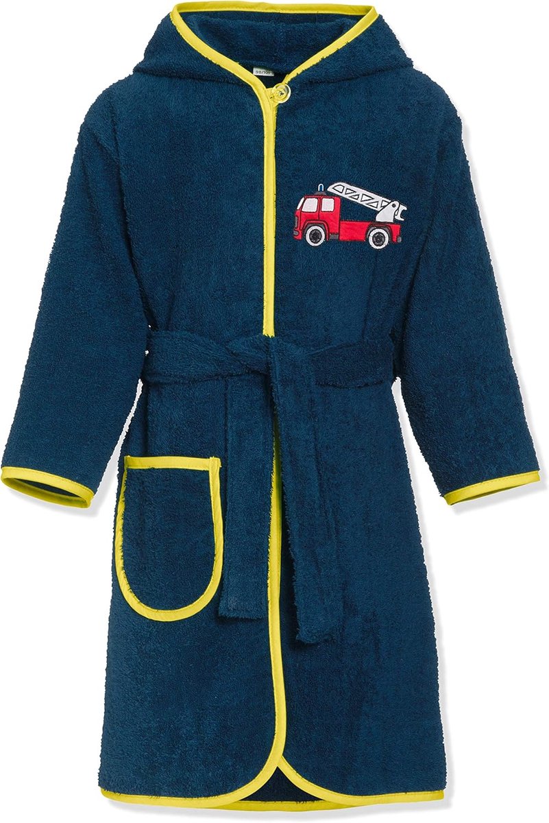 Badjas voor kinderen, uniseks, blauw (marine 11), 110-116