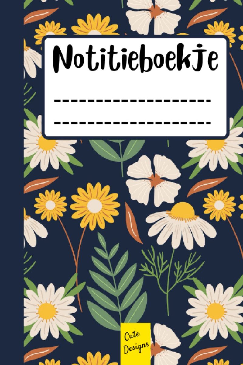 Notitieboekje 6x9 - schattige ontwerpen - voor vrouwen, meisjes en kinderen - ideaal voor creatief schrijven - ShopVlot