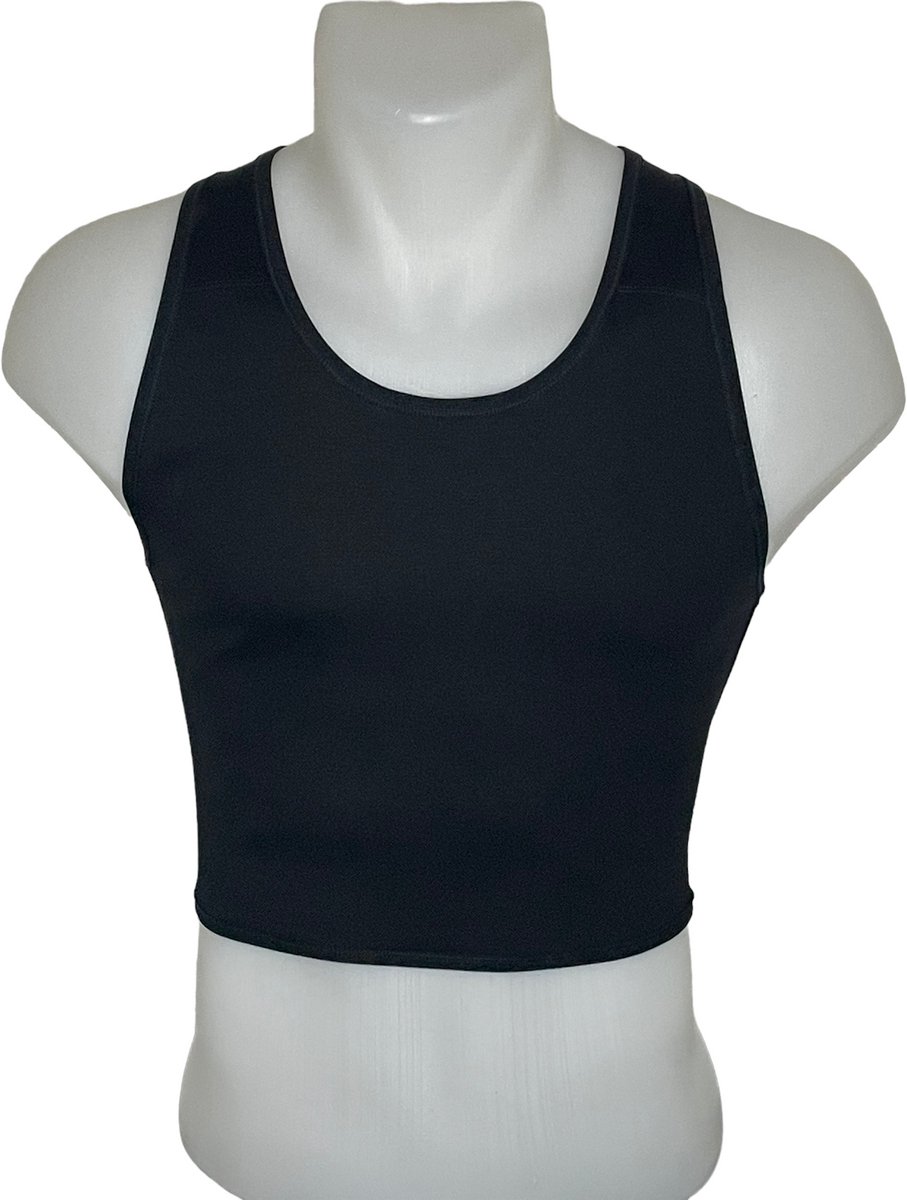 TransUndeez - Korte Binder - Sport - Black / 2XL