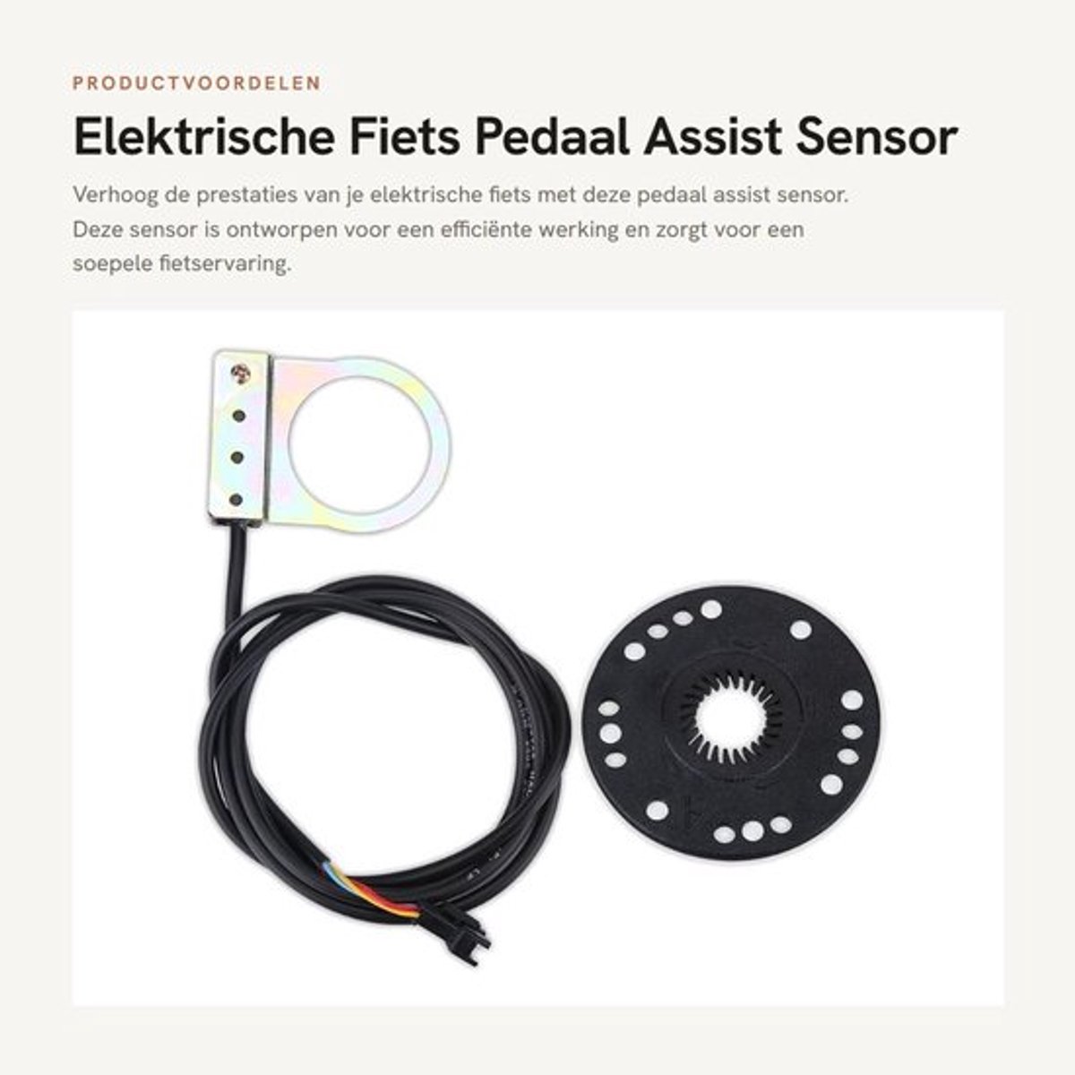 Elektrische Fiets Pedaal Assist Sensor met 8 Magneten