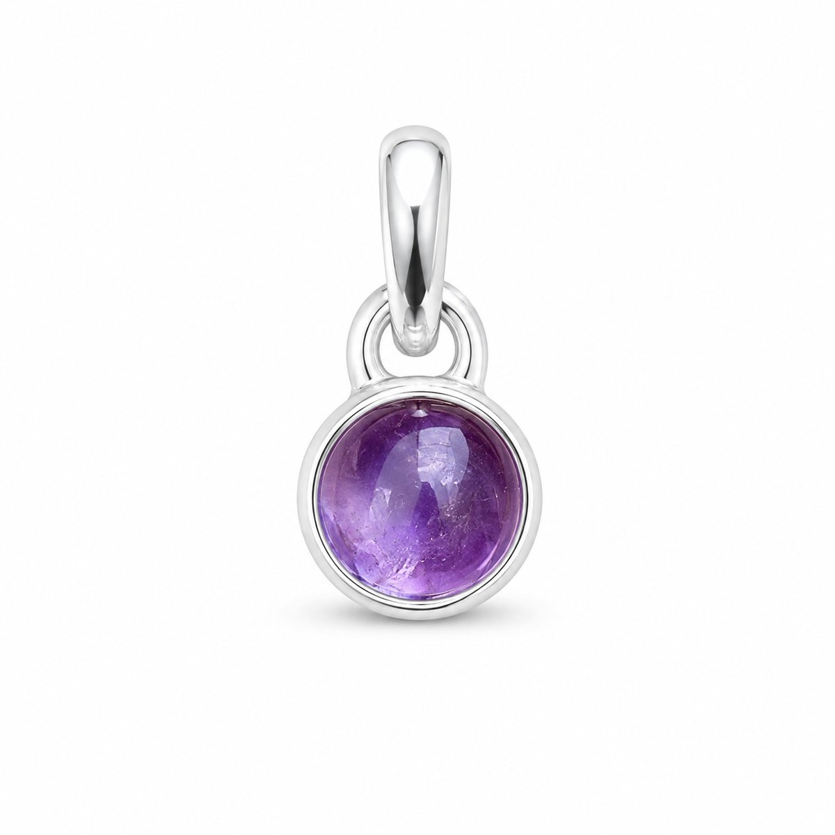 House of Jewels - Kleine Amethist Hanger - 925 Zilver