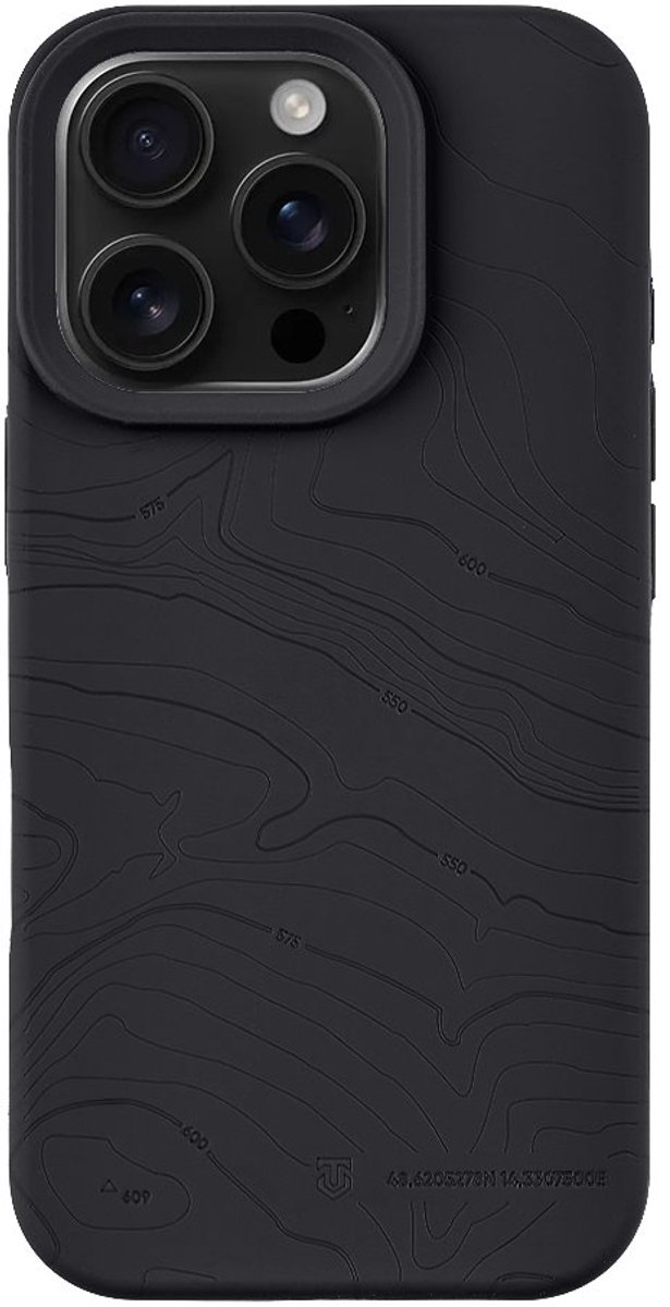 Tactical MagForce hoesje - Geschikt voor iPhone 16 Pro - Asphalt