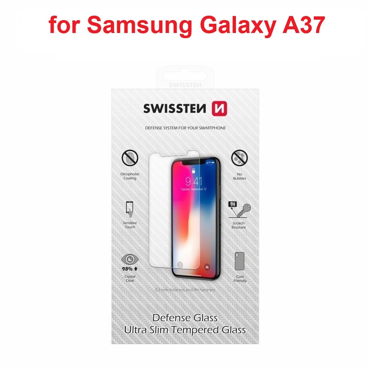 Swissten screenprotector - Geschikt voor SM-A376B / Galaxy A37
