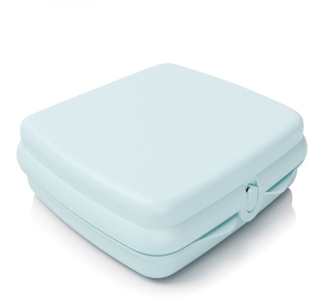 Tupperware sandwichdoos (snackie) lichtblauw