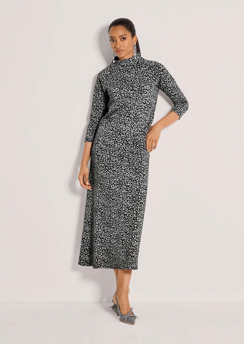 MADELEINE Overhemd Sweatshirt met patroon en opstaande kraag